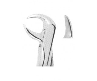 Extracting Forceps With Anatomically Shaped Handle